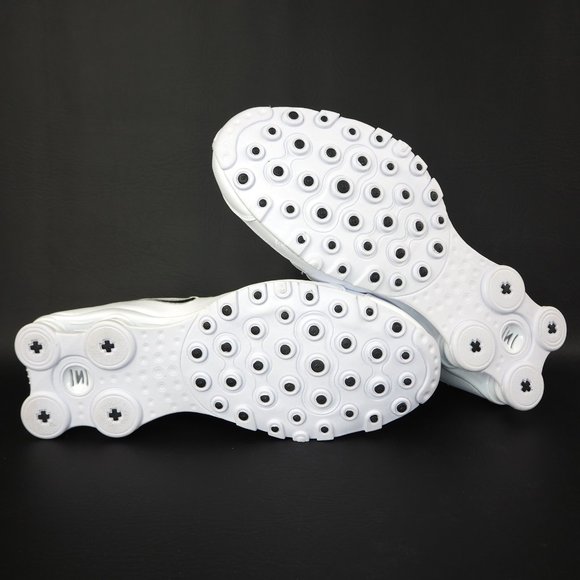 Nike Shox NZ EU Low Mens Running Shoes White Black - Picture 9 of 12